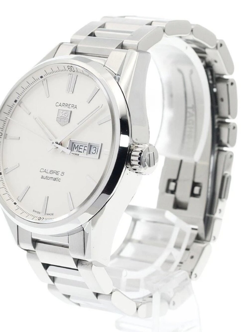 TAG HEUER Carrera Caliber 5 WAR201B.BA0723 Day date Automatic Men's Watch_941307